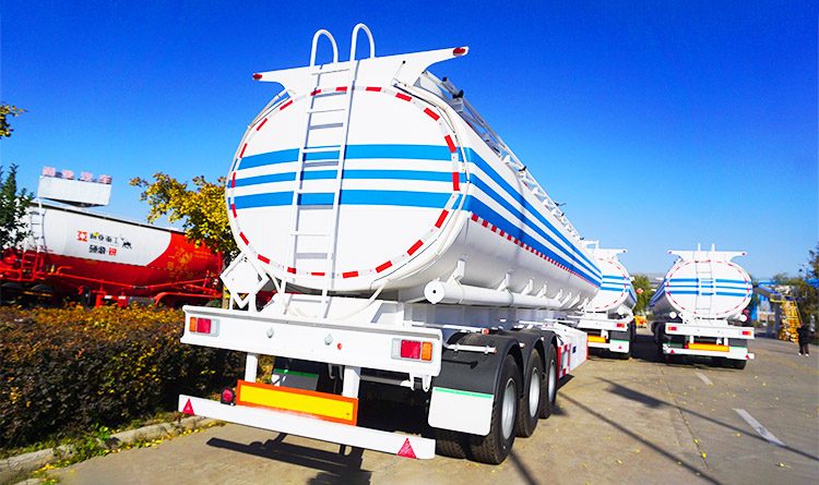 3 Axle Fuel Tank Trailer | Fuel Tanker Trailer for Sale in Rwanda