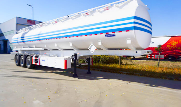 3 Axle Fuel Tank Trailer | Fuel Tanker Trailer for Sale in Rwanda
