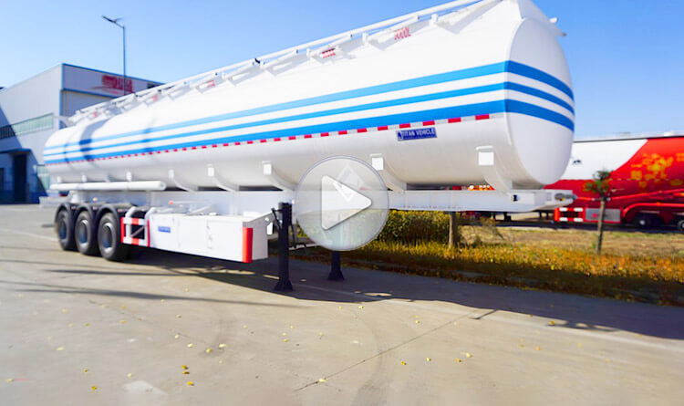 3 Axle Fuel Tank Trailer | Fuel Tanker Trailer for Sale in Rwanda