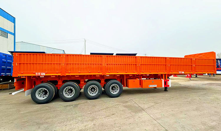 Drop Side Trailer | Dropside Trailers for Sale in Kigali Rwanda