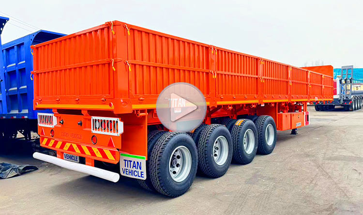 Drop Side Trailer | Dropside Trailers for Sale in Kigali Rwanda