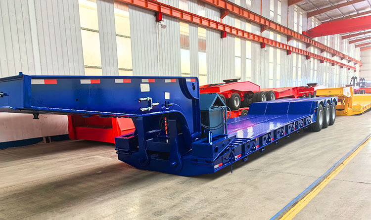 Lowboy Truck Trailer | Lowboy Tractor Trailer for Sale in Rwanda