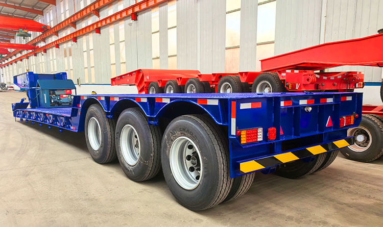 Lowboy Truck Trailer | Lowboy Tractor Trailer for Sale in Rwanda