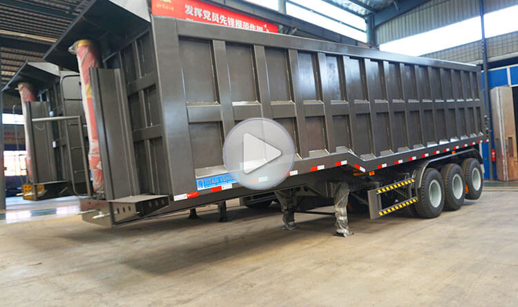 3 Axle Tipper Semi Trailer | Semi Tipper Trailer for Sale in MICD Rwanda