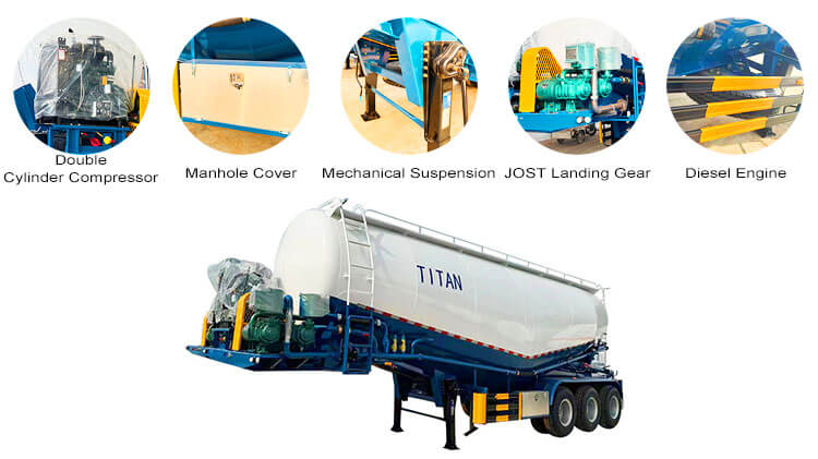 Bulk Cement Truck | Bulker Cement Tanker for Sale in Kigali Rwanda