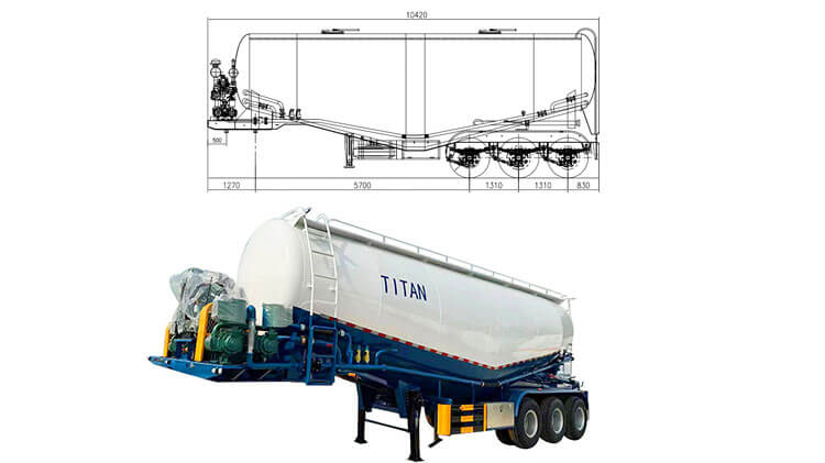 Bulk Cement Truck | Bulker Cement Tanker for Sale in Kigali Rwanda
