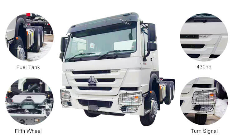 Sinotruk Howo Tractor Head Price | Howo 430 for Sale in Gisenyi Rwanda