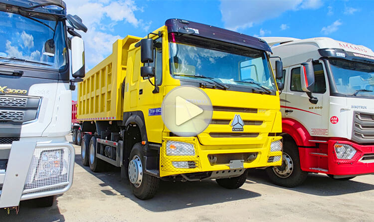 Sinotruk Dump Truck | Sinotruk Howo 6x4 Dump Truck for Sale in Rwanda