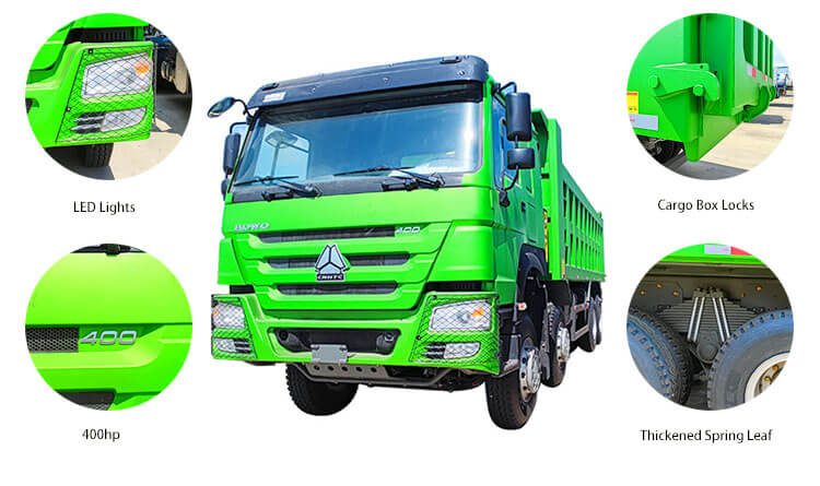 Howo Dump Truck Price | Howo 12 Wheeler Dump Truck for Sale in Rwanda