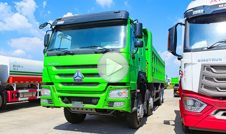 Howo Dump Truck Price | Howo 12 Wheeler Dump Truck for Sale in Rwanda