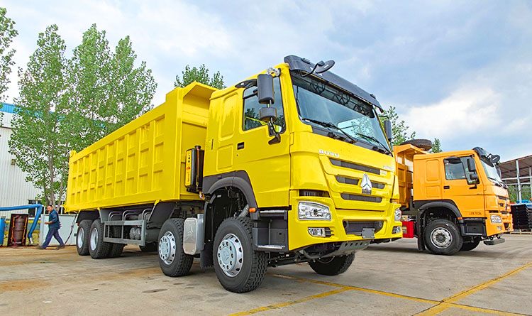 Sinotruk Howo 8x4 Dump Truck Price for Sale in Kigali Rwanda