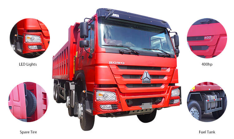 Sinotruk Tipper | Sinotruk Howo 8x4 Tipper Truck for Sale in Rwanda