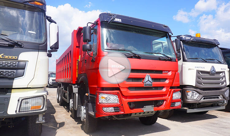 Sinotruk Tipper | Sinotruk Howo 8x4 Tipper Truck for Sale in Rwanda