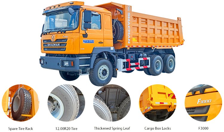 Shacman Dump Truck Price | Shacman F3000 Dump Truck for Sale in Rwanda