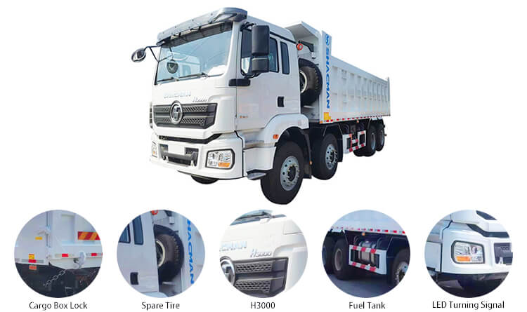 Shacman 8x4 Dump Truck | Shacman Dump Truck H3000 for Sale in Rwanda