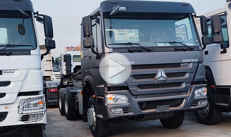 Sinotruk Howo 6x4 Tractor Truck in Rwanda