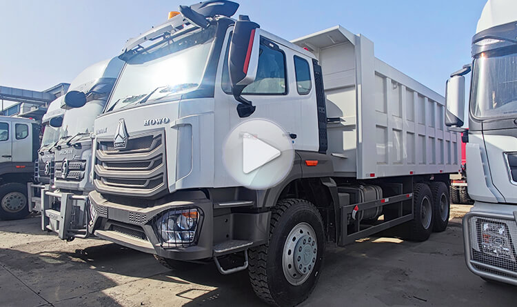 New Model Sinotruk Howo Dump Truck for Sale in Rwanda