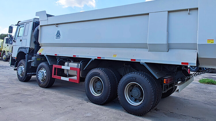 U-Shape Howo Dump Truck Price in Rwanda