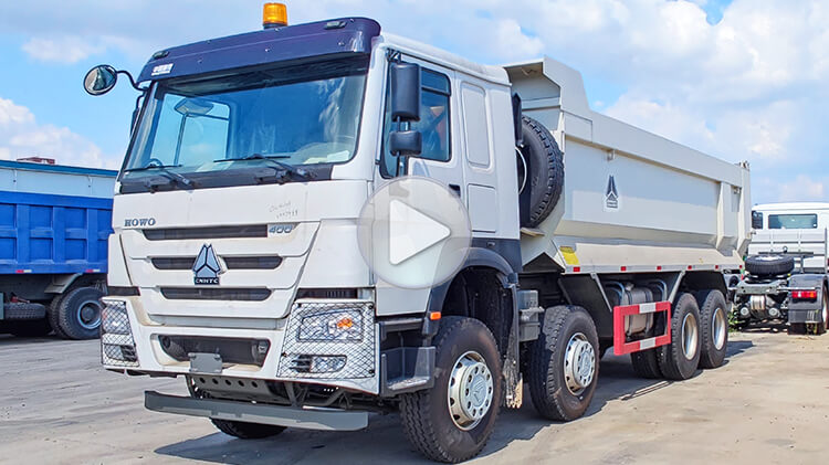 U-Shape Howo Dump Truck Price in Rwanda