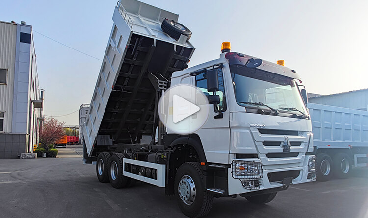 Sinotruk Howo 6x4 Dump Truck Price in Rwanda