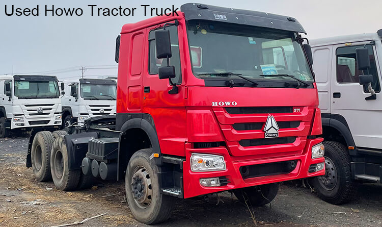 2nd Hand Howo Tractor Truck for Sale in Rwanda