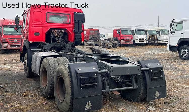 2nd Hand Howo Tractor Truck for Sale in Rwanda