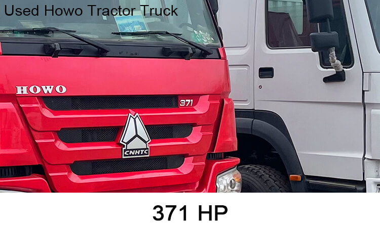 2nd Hand Howo Tractor Truck for Sale in Rwanda
