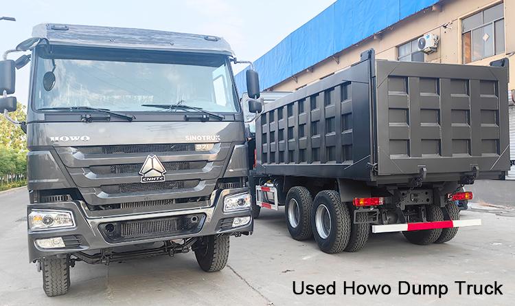Second Hand Howo Dump Truck for Sale in Rwanda