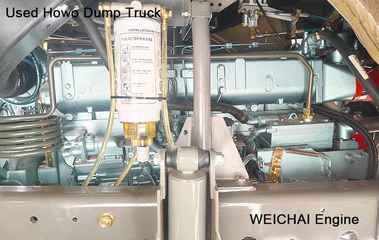 Second Hand Howo Dump Truck for Sale in Rwanda
