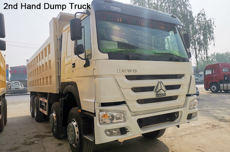 2nd Hand Howo Dump Truck for Sale in Rwanda