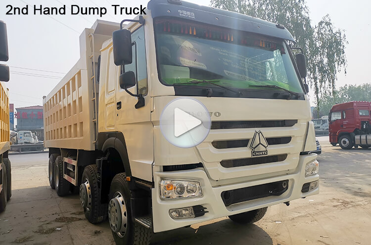 2nd Hand Howo Dump Truck for Sale in Rwanda