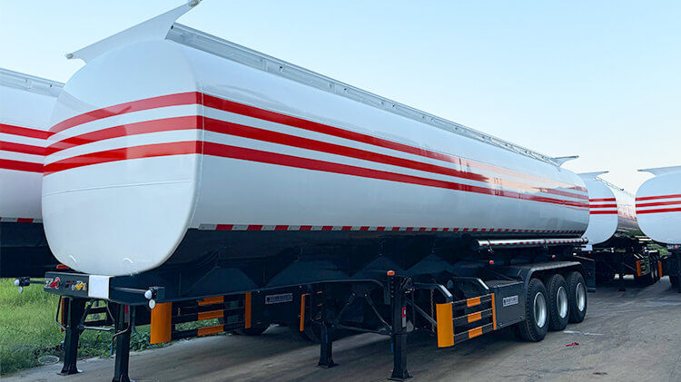 40000 liters Fuel Tanker Trailer for Sale in Rwanda