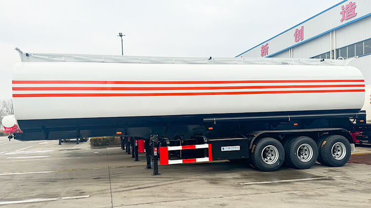 40000 liters Fuel Tanker Trailer for Sale in Rwanda