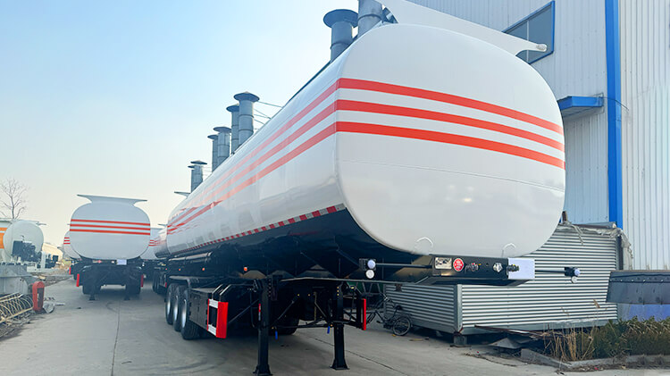 40000 liters Fuel Tanker Trailer for Sale in Rwanda