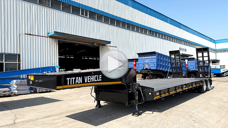 2 Line 4 Axle Low Loader Trailer for Sale in Rwanda