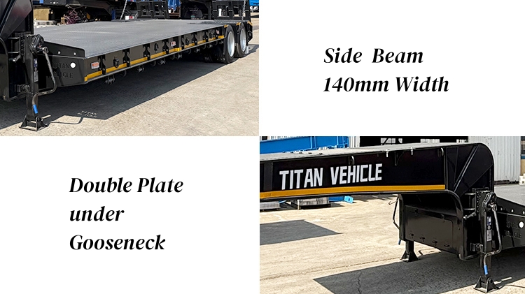 2 Line 4 Axle Low Loader Trailer for Sale in Rwanda
