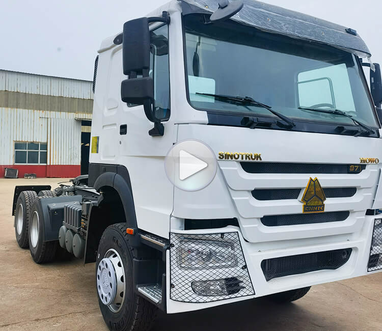 Used 371 hp Sinotruk Howo 6x4 Tractor Truck for Sale in Rwanda