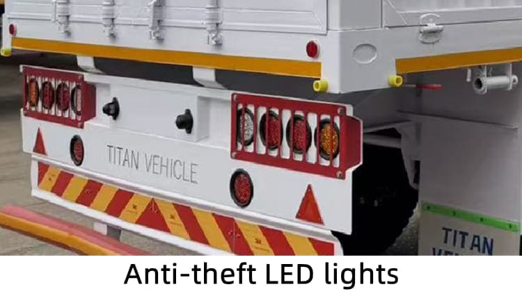 3 Axle Livestock Fence Semi Trailer for Sale in Rwanda