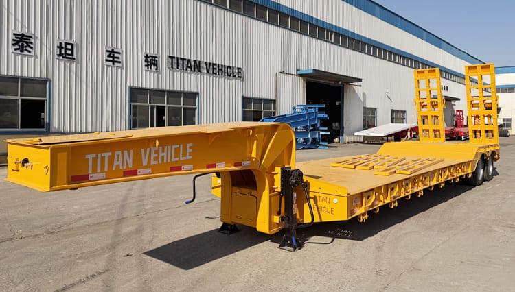 2 Axle Low Bed Loader Truck for Sale in Rwanda