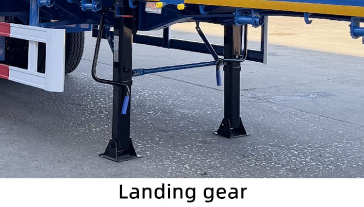 3 Axle Drop Side Semi Trailer for Sale in Rwanda