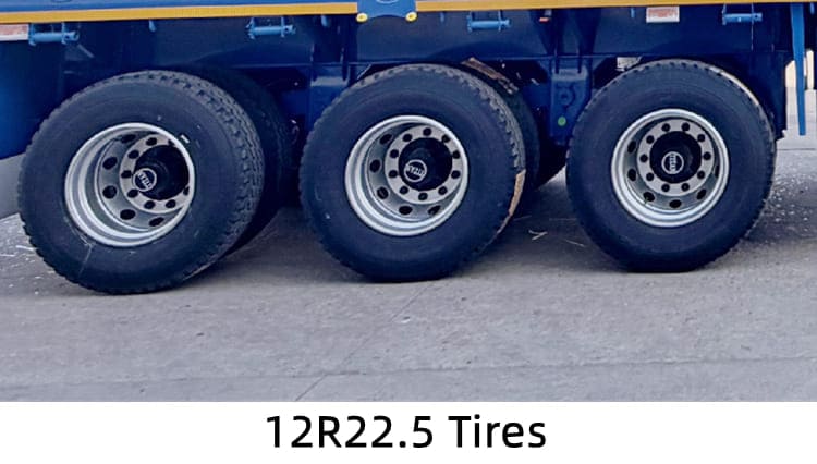 3 Axle Drop Side Semi Trailer for Sale in Rwanda