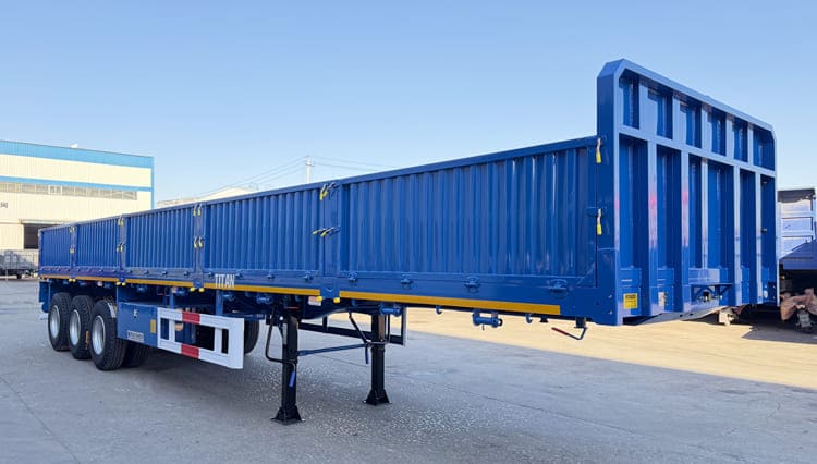 3 Axle Drop Side Semi Trailer for Sale in Rwanda