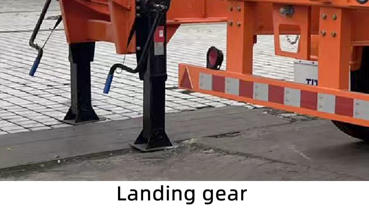 2 Axle Skeleton Semi Trailer for Sale in Rwanda