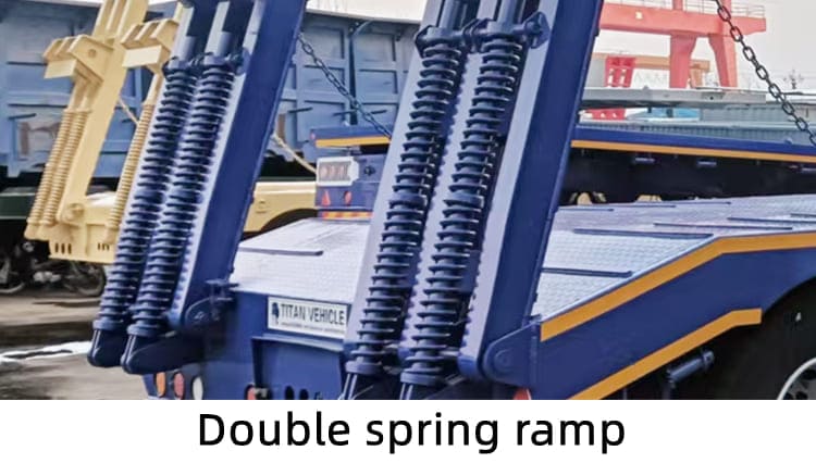 3 Axle Drop Deck Low Bed Trailer for Sale in Rwanda