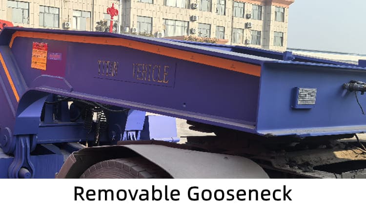 80 Ton 3 Axle Lowboy Trailer for Sale in Rwanda