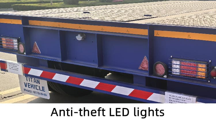 80 Ton 3 Axle Lowboy Trailer for Sale in Rwanda