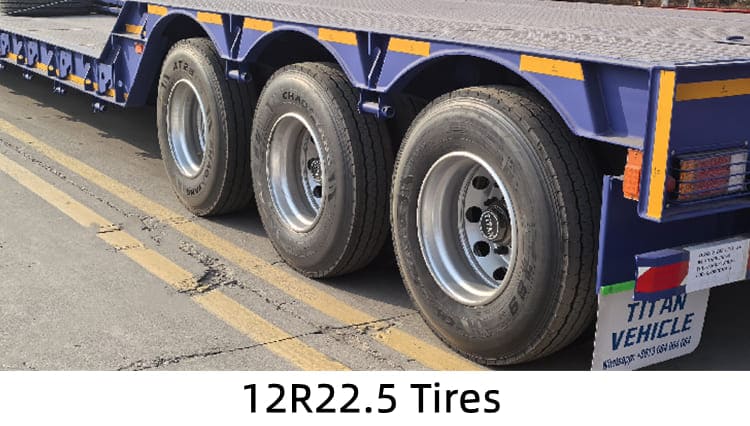 80 Ton 3 Axle Lowboy Trailer for Sale in Rwanda