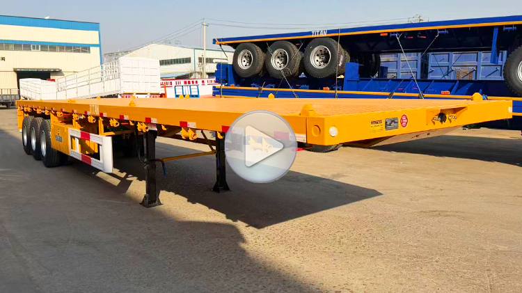 3 Axle Flatbed Trailer for Sale in Dar es Salaam