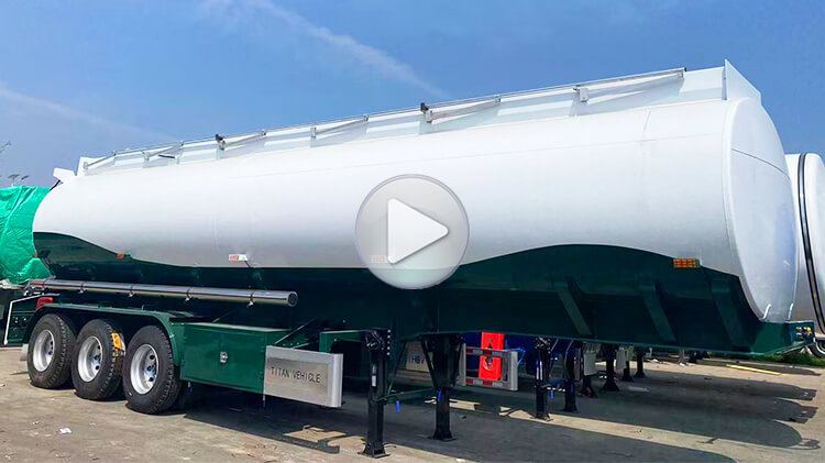 45000 Liters Oil Tanker Trailer for Sale in Kigali Rwanda