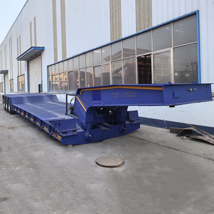 80 Ton 3 Axle Lowboy Trailer